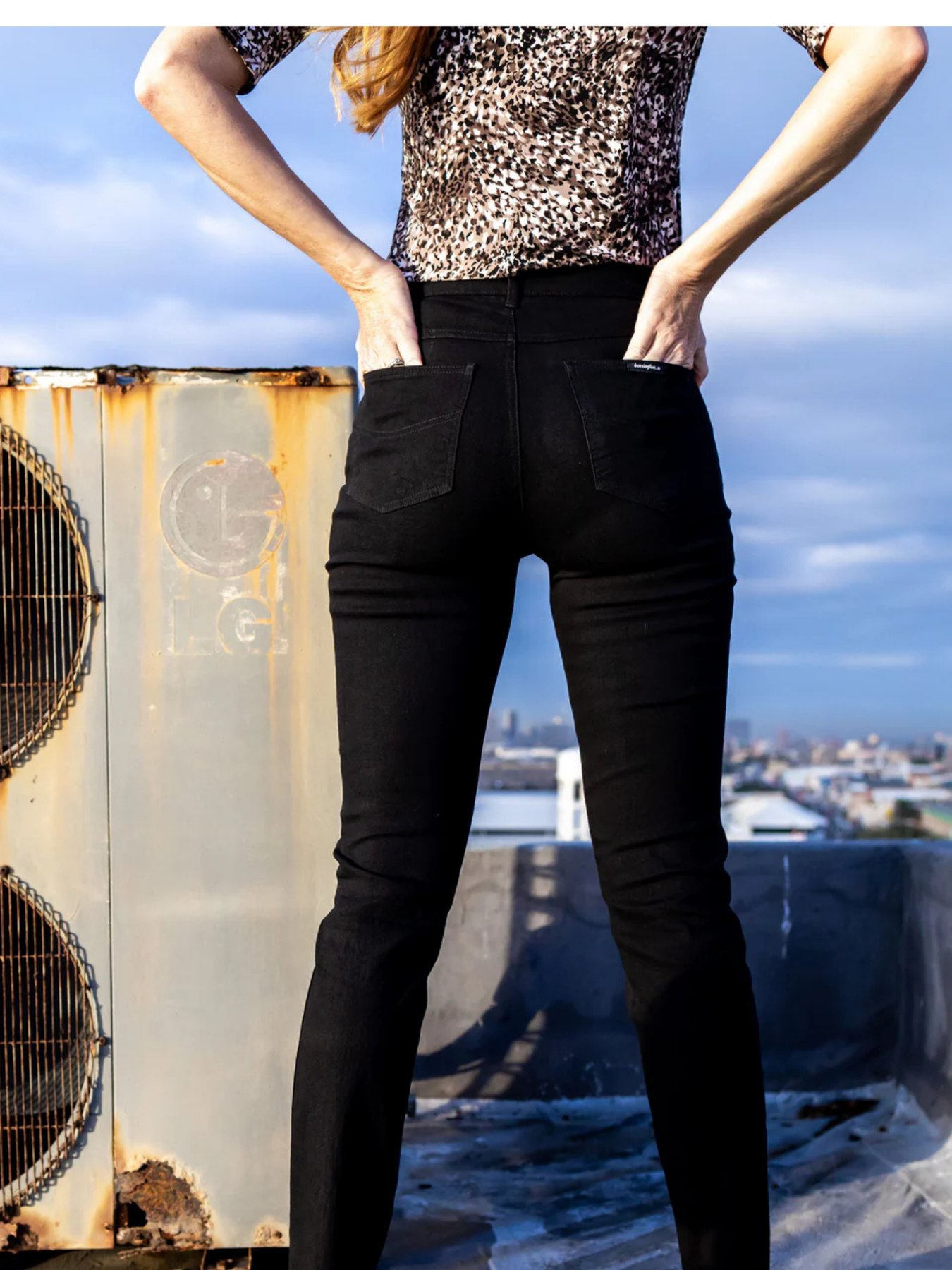 BARRINGTON BLACK ELIN REGULAR FIT