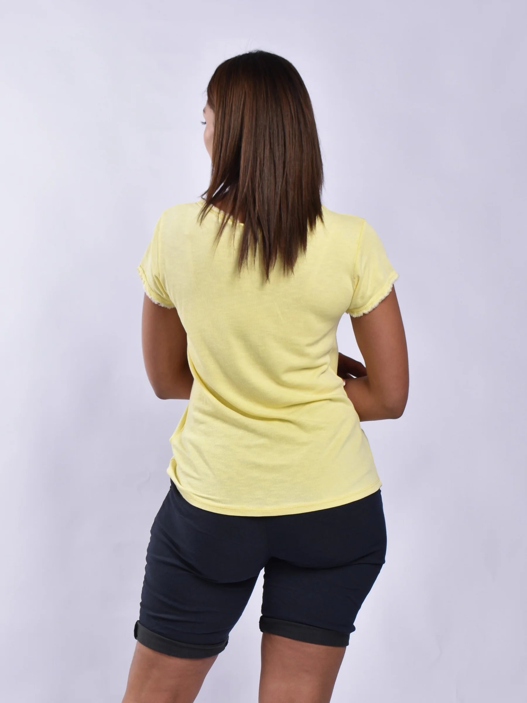 Made In Italy V-neck Top