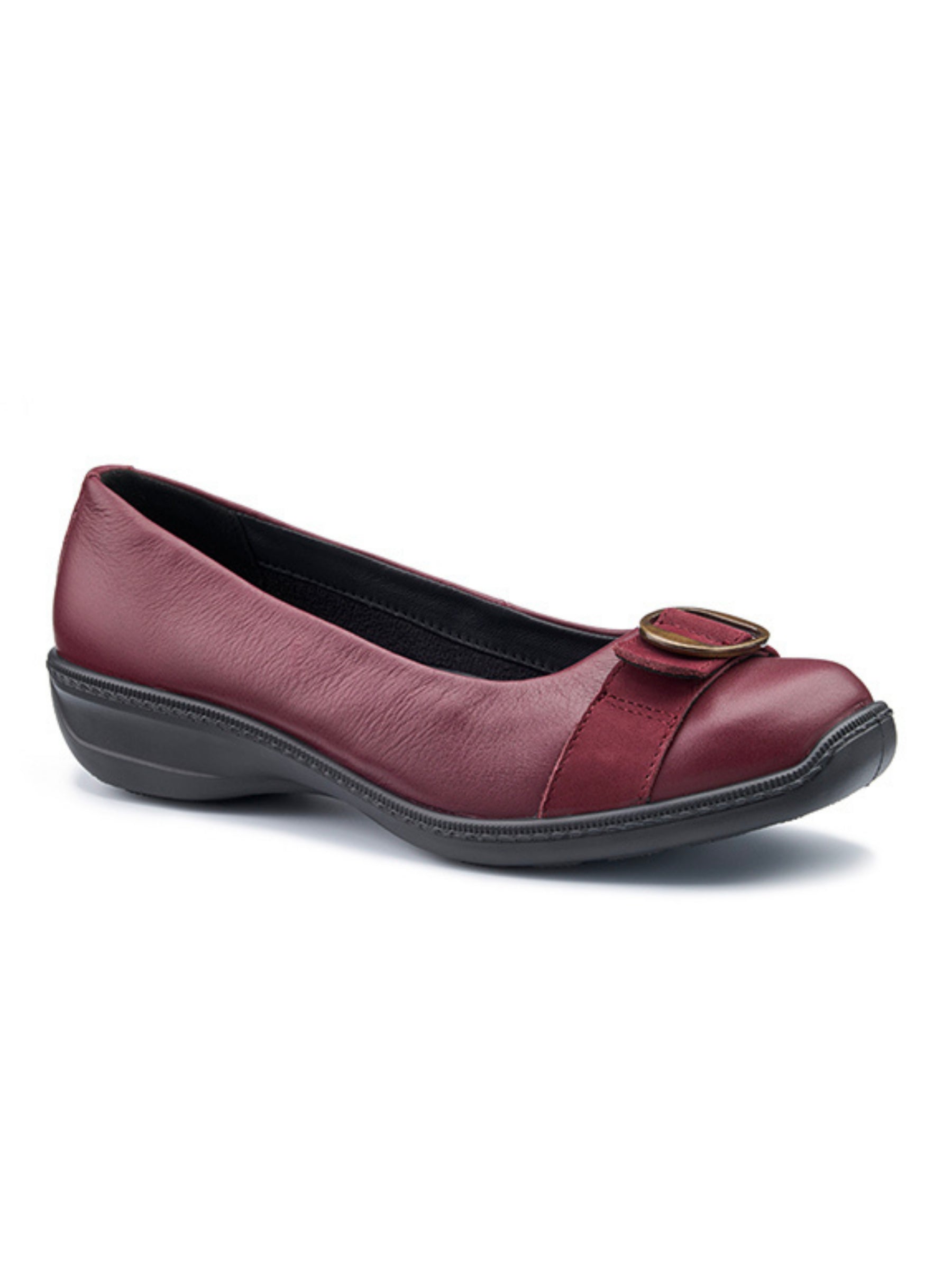 HOTTER LEATHER GRACE PUMP