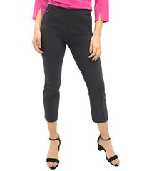 JOLIE CHARCOAL 3-4-LENGTH STRETCH PANTS 