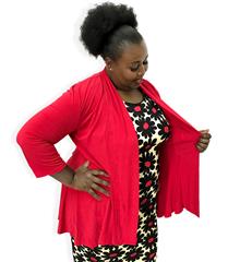 JOLIE RED REGAL JACKET