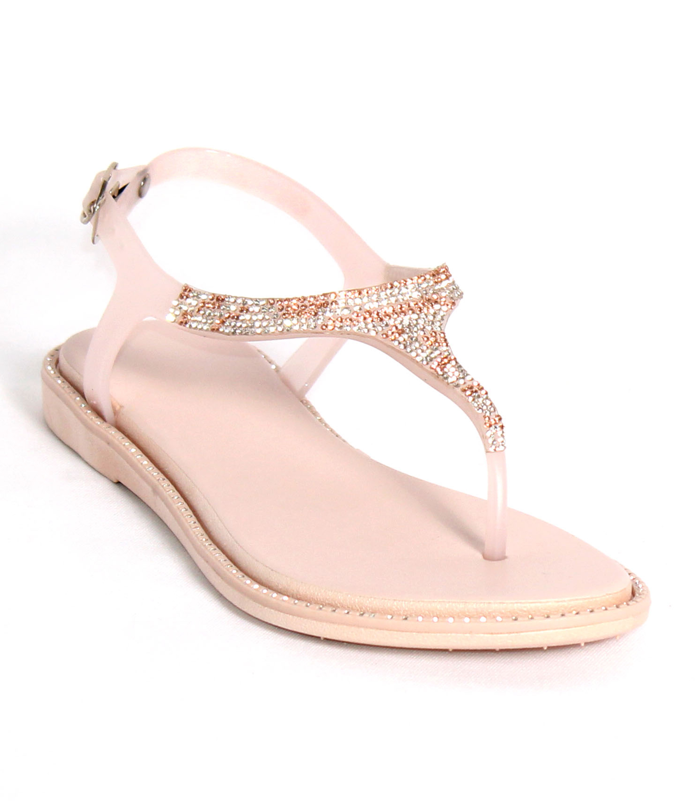 JOLIE PINK MULTI COLOUR DIAMANTE SANDAL | Rosella - Style inspired by ...
