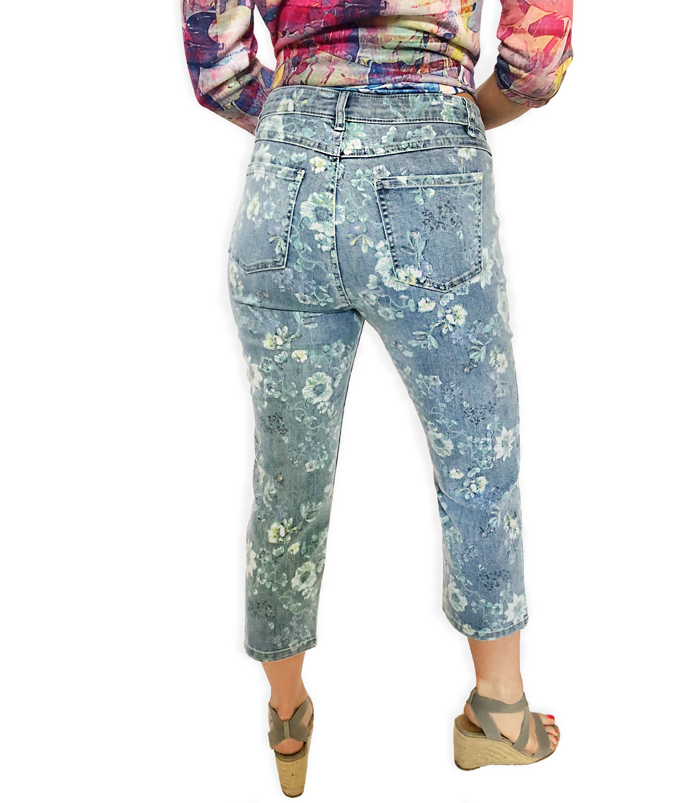 FRENCH DRESSING JEANS DENIM OLIVIA STRAIGHT LEG CROP Rosella Style