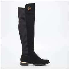 MISS BLACK HADAR3 BLACK BOOTS