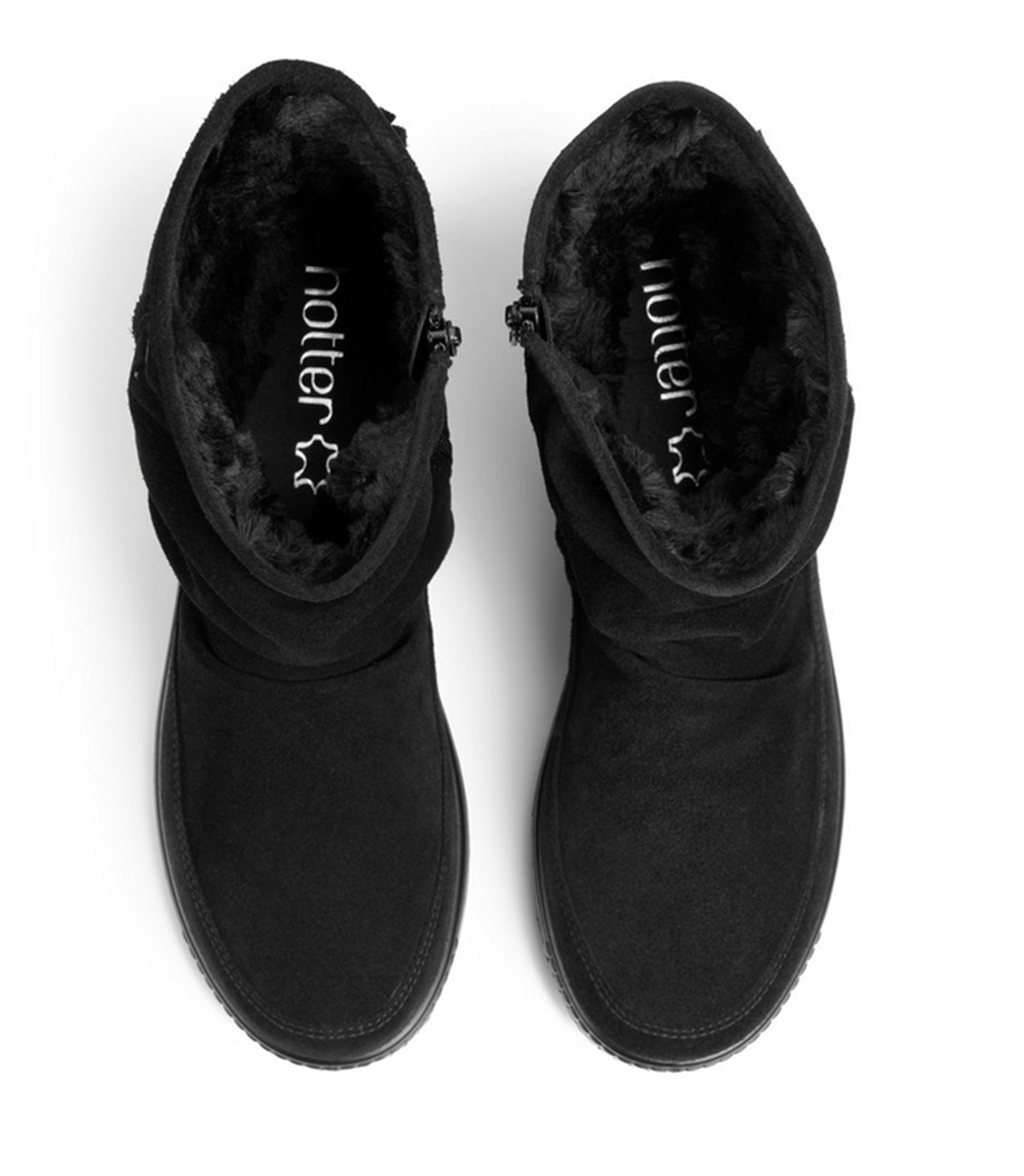 hotter black pixie boots