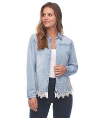 FRENCH DRESSING JEANS LACY BOTTOM JACKET