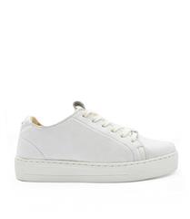 ANGEL SOFT WHITE CINDY LEATHER SNEAKER 