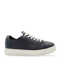 ANGEL SOFT NAVY CINDY LEATHER SNEAKER 