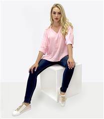 JOLIE PINK BONGI BLOUSE 