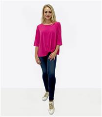 JOLIE PINK CLASSIC KNOTTED TOP