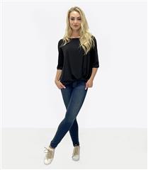JOLIE BLACK CLASSIC KNOTTED TOP 