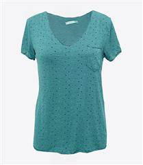 MADE IN ITALY TEAL STAR TEE