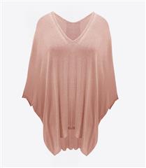MADE IN ITALY PINK BATWING TOP 