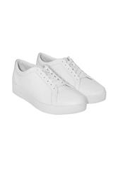 FIT FLOP WHITE RALLY LEATHER SNEAKER 