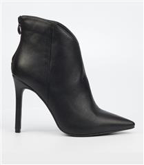 MISS BLACK BOSS1 BLACK STILETTO BOOTS