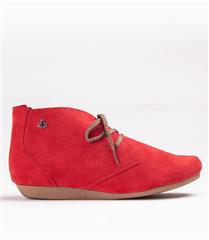 FROGGIE RED LACE UP SHOE - 12029