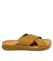 ANGEL SOFT TAN LEATHER CHLOE SANDAL