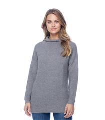 FDJ GREY BLUE RELAXED KNIT SWEATER 