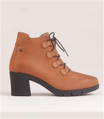 FROGGIE WHISKEY LACE UP ANKLE BOOTS