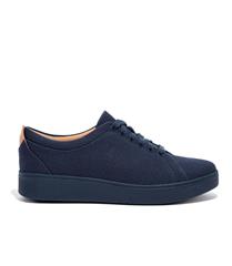 FIT FLOP MIDNITE NAVY CANVAS RALLY SNEAKERS 