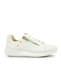 USAFLEX WHITE SNEAKER WITH ZIP