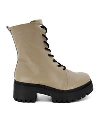 USAFLEX TAUPE CHUNKY BOOTS 