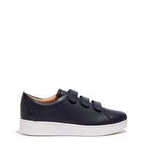 FIT FLOP NAVY RALLY VELCRO SNEAKERS