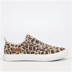 BUTTERFLY FEET LEOPARD PRINT SHORE1 SNEAKER 