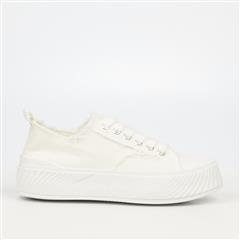 BUTTERFLY FEET WHITE TOTE1 SNEAKER