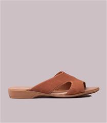 FROGGIE TABACCO MULE SANDALS