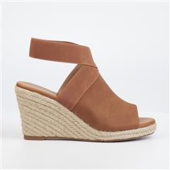 BUTTERFLY FEET TAN DRAYCO1 WEDGES