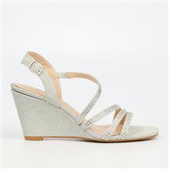 BUTTERFLY FEET SILVER MARLY3 WEDGES