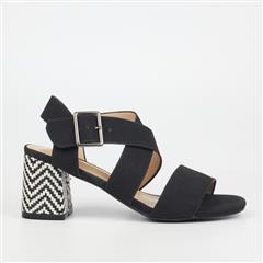 BUTTERFLY FEET BLACK NICOLSEN2 HEELS