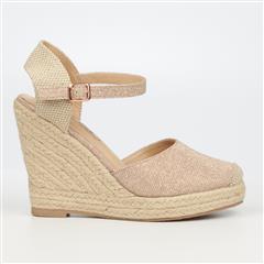 MISS BLACK ROSE GOLD HOOKED3 WEDGES