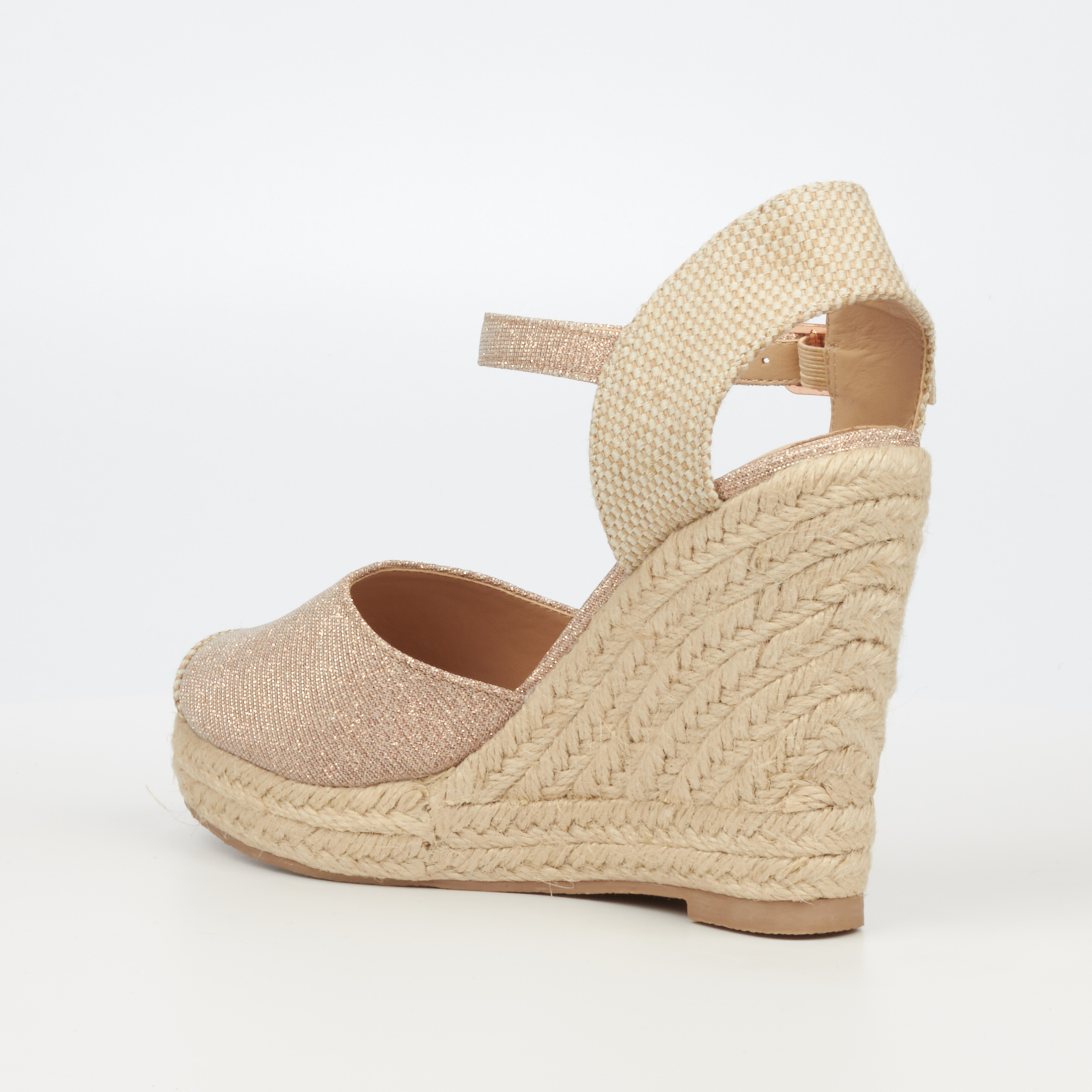 MISS BLACK ROSE GOLD HOOKED3 WEDGES | Rosella - Style inspired by elegance