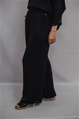 MADE IN ITALY BLACK WIDE LEG PANTS