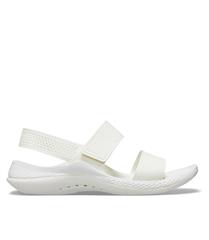 CROCS WHITE LITE RIDE 360 SANDALS