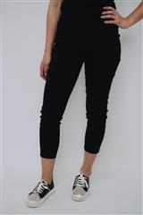 JOLIE BLACK ANKLE GRAZER PANTS 