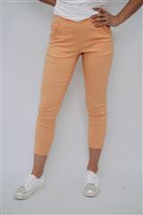 JOLIE PEACH ANKLE GRAZER PANTS 