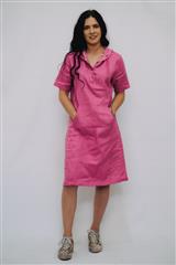 JOLIE PINK HOODED DRESS 