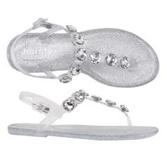 HOLSTER CLEAR GLITTER KIRA SANDAL