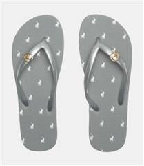 POLO SILVER GLOSS FLIP FLOP
