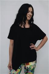 JOLIE BLACK ASYMMETRICAL TOP 