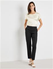 GERRY WEBER BLACK PLEATED TROUSERS