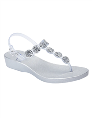 HOLSTER SILVER GISELLE WEDGE