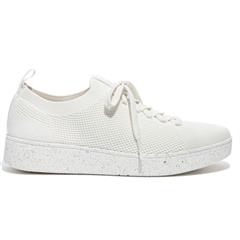 FIT FLOP CREAM RALLY KNIT SNEAKER