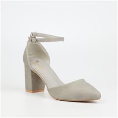 BUTTERFLY FEET GREY ZARA2 LOW HEEL