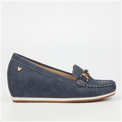 BUTTERFLY FEET NAVY PHOEBE2 LOW WEDGE