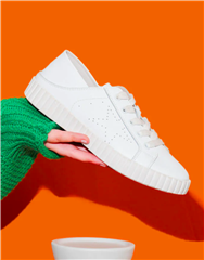 JULZ WHITE VALENTINA SNEAKER