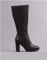 FROGGIE BLACK KNEE HIGH BOOT